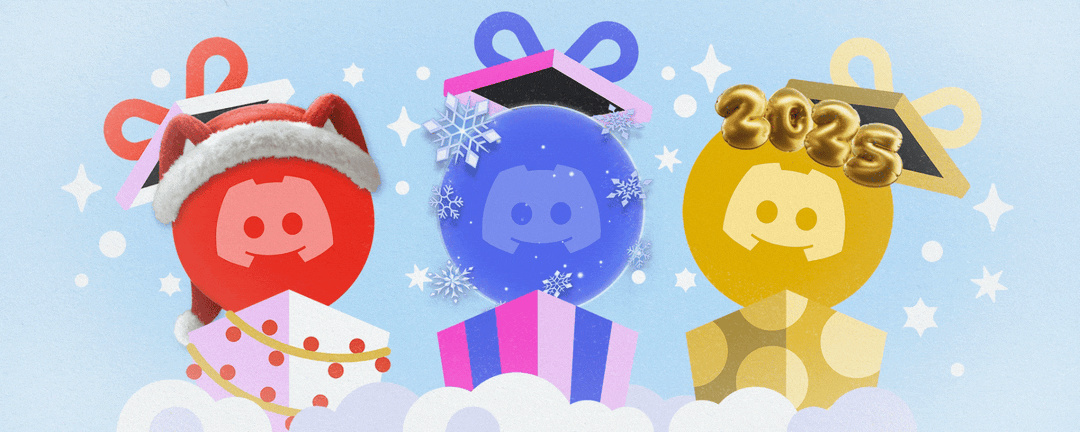 The three decorations on offer for Nitro gifters. 