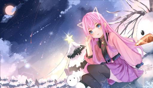 Discovery splash banner for E-Girl Paradise | VC • EGirls • Social • Emotes • Nitro • Gaming • Memes • Call • Chill • Anime Discord server