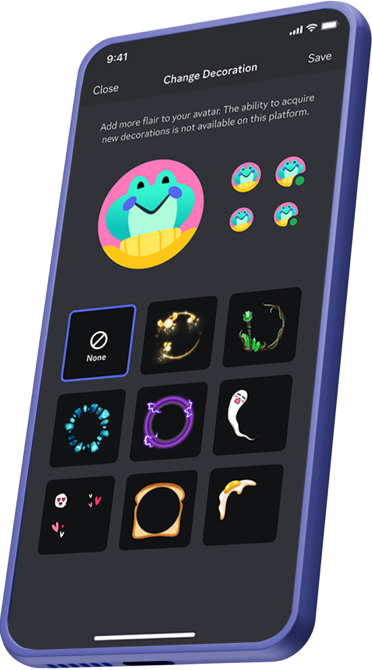 Avatar Decorations Galore